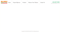 Desktop Screenshot of blindsgallery.com.sg